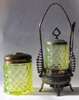 tobacco jar & pickle castor