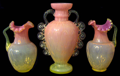 peacock vases